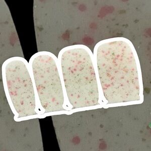 💥 2/$24 or 3/$30💥 Color Street Falling Petals Glitter Nail Wraps. NWT